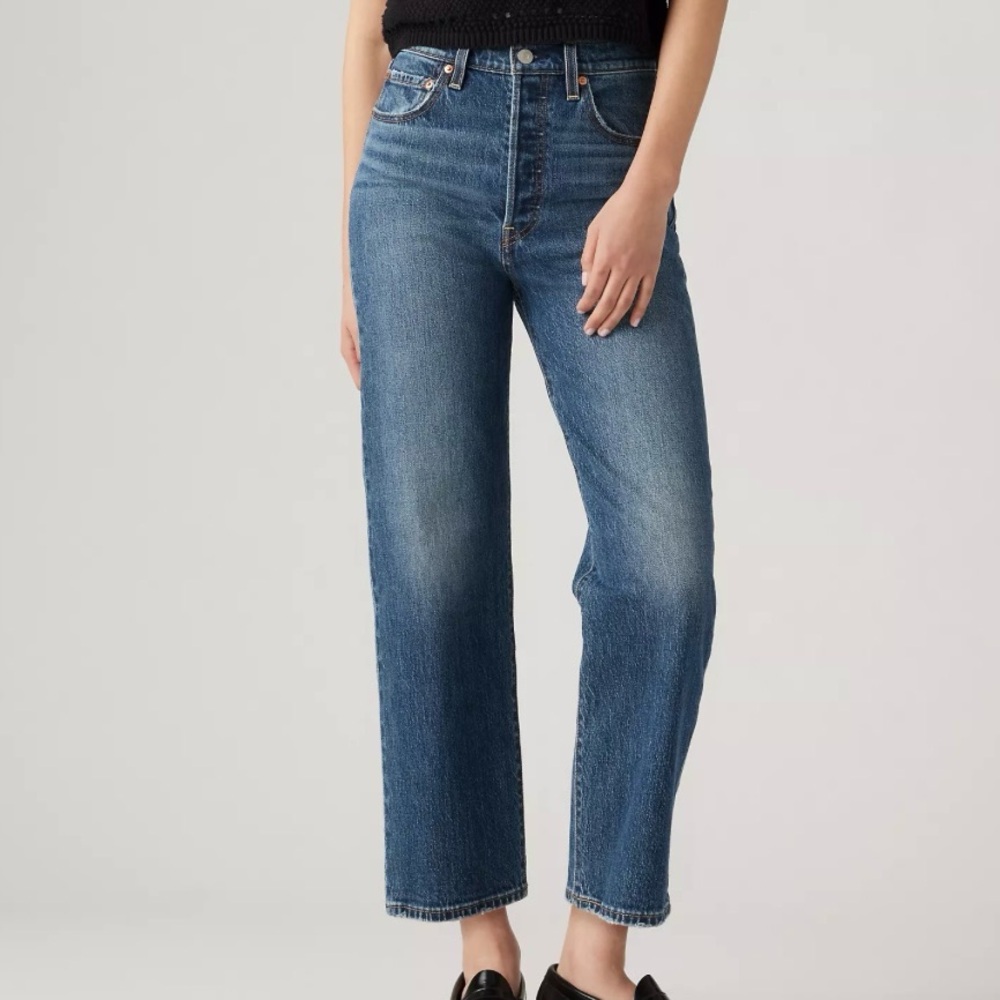 Levi’s Ribcage Straight Ankle, Size 28